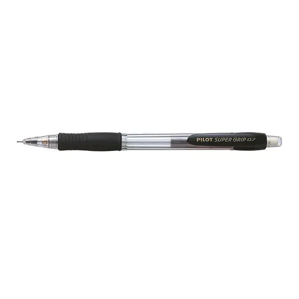 Creion mecanic Pilot Super Grip diverse culori 0.7 mm Creion mecanic Pilot Super Grip diverse culori 0.7 mm negru