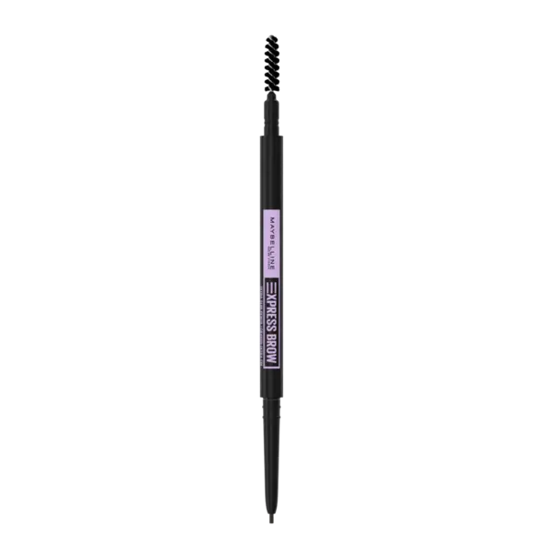 Creion pentru definirea sprancenelor Brow Ultra Slim 06 Black Brown Express Brow, 0.85g, Maybelline