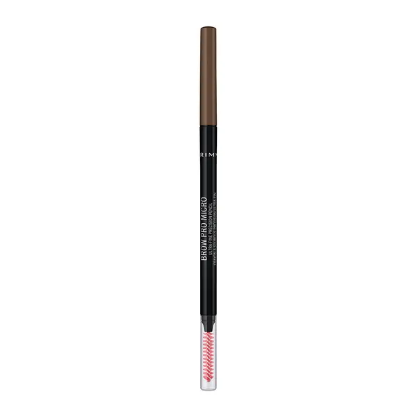 Creion pentru sprancene Brow Pro Micro 002 Soft Brown, 0.09g, Rimmel London