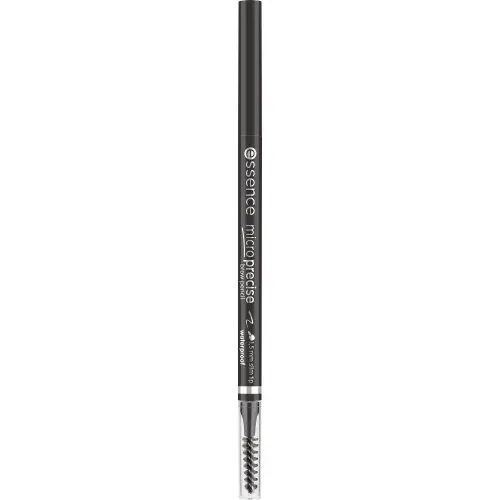 Creion pentru sprancene Micro Precise 08 - Black Brown, 0.05g, Essence