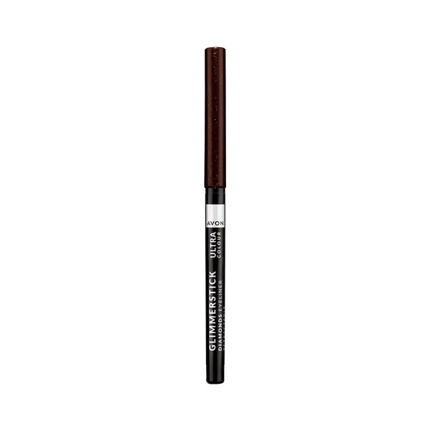 Creion retractabil pentru contur ochi Glimmerstick Diamonds Brown Sugar, 0.35g, Avon