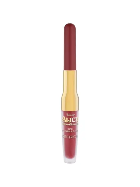 Creion si gloss de buze 2in1 Disney Alice in Wonderland C02 Always Curious, 1.77g, Catrice