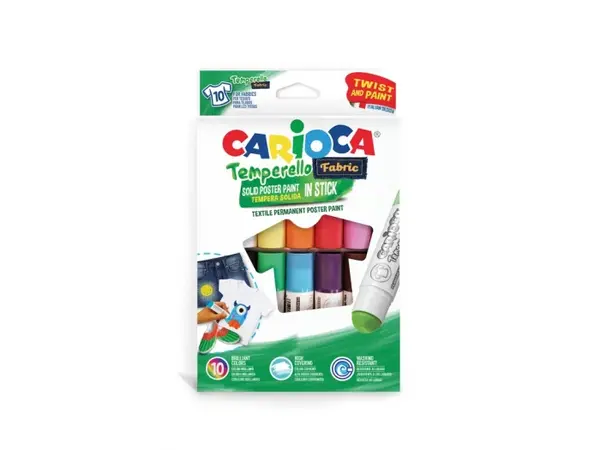 Creion-tempera Temperello Fabric Carioca 10 set
