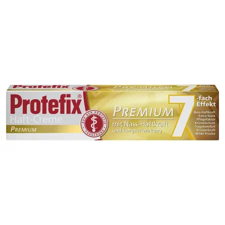 Crema adeziva pentru fixarea protezei dentare Protefix Premium | 47 g