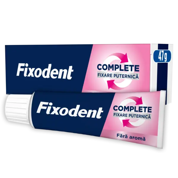 Crema adeziva pentru proteza dentara Neutral Complete, 47g, Fixodent