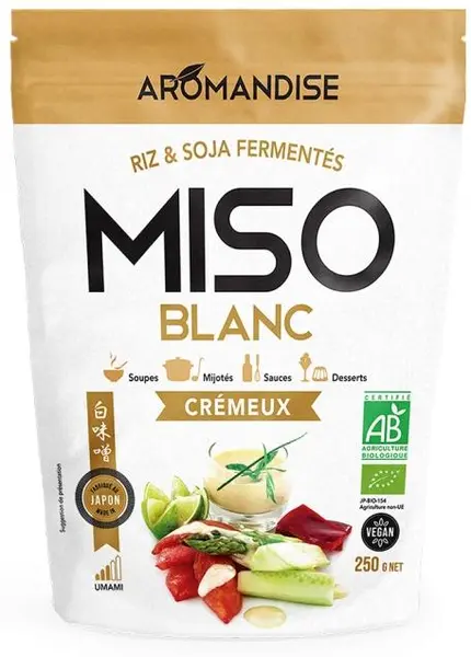 Cremă albă Miso, 250 g, Aromandise