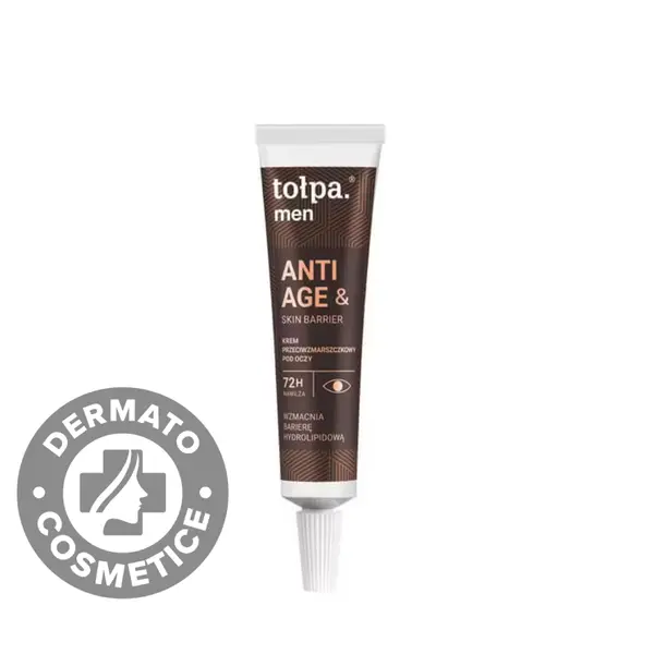Crema anti-rid pentru conturul ochilor Men Anti Age & Skin Barrier, 10ml, Tolpa