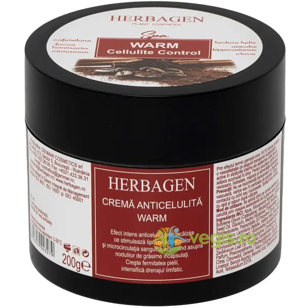 Crema Anticelulita Warm 200g