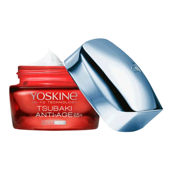 Crema antiimbatranire de zi si noapte pentru ten 65+ Tsubaki, 50ml, Yoskine
