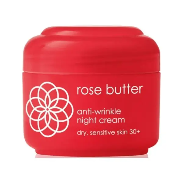 Crema antirid de noapte cu unt de trandafir Bio, 50 ml, Ziaja