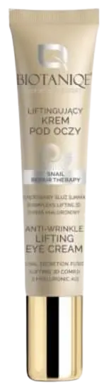 Crema antirid pentru ochi cu mucus de melc 50-70+, 15ml, Biotaniqe
