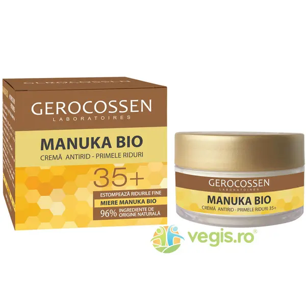 Crema Antirid Primele Riduri 35+ Manuka Bio 50ml