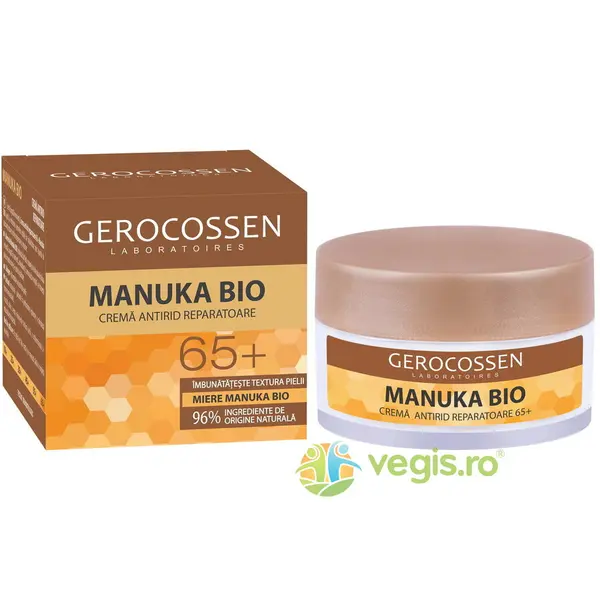 Crema Antirid Reparatoare 65+ Manuka Bio 50ml
