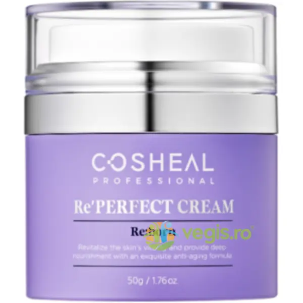 Crema Antirid Reparatoare cu Elastina si Colagen Repair Perfect 50g