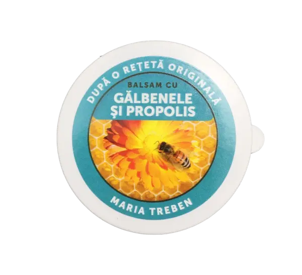 Crema balsam cu galbenele si propolis Maria Treben, 30ml Transvital