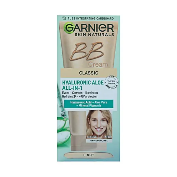 Crema BB Garnier Skin Naturals Multifunctionala de Zi, Nuanta Deschisa, 50 ml