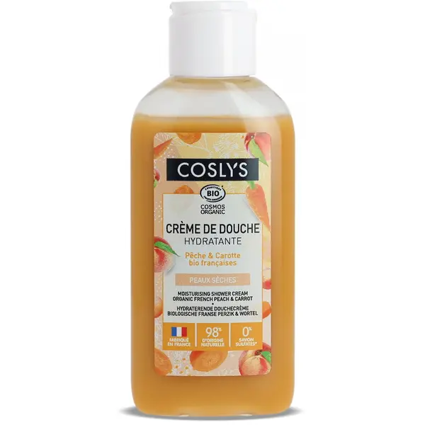 Crema Bio Hidratanta de Dus cu Piersici si Morcovi Travel Size 75ml