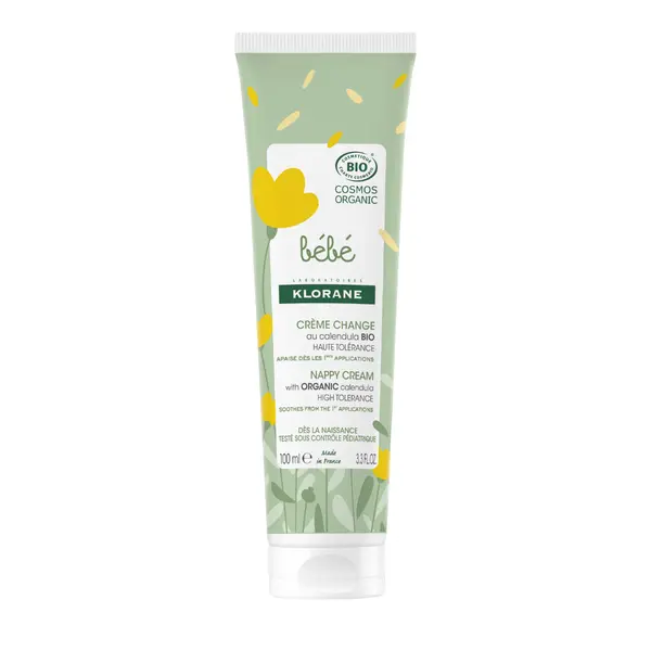 Crema Bio impotriva iritatiilor din zona scutecului Bebe, 100ml, Klorane