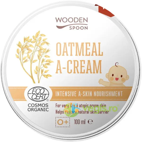 Crema Calmanta pentru Copii si Bebelusi cu Ovaz Coloidal Bio 100ml