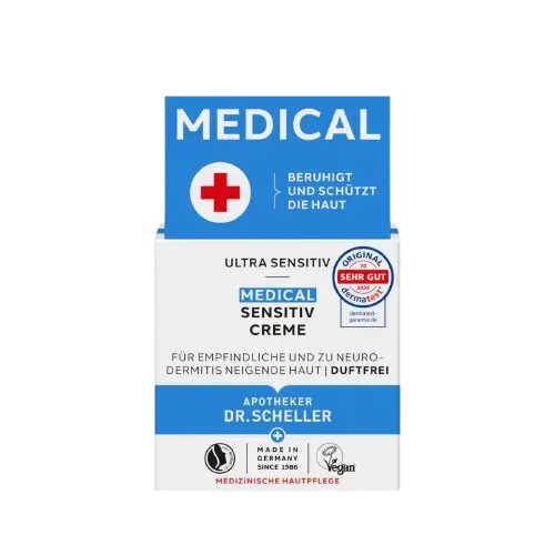 Crema calmanta si hidratanta pentru pielea sensibila predispusa la dermatita, 50ml, Dr. Scheller