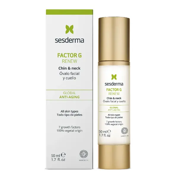 Crema contur pentru fata si gat Factor G Renew, 50ml, Sesderma