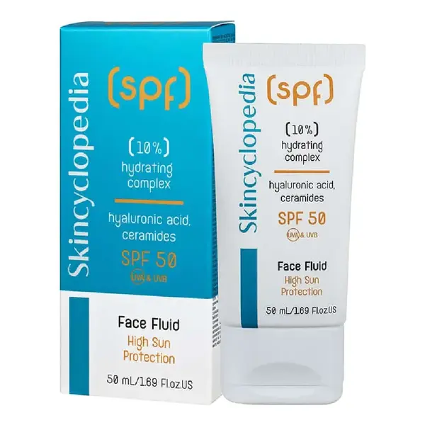 Crema cu efect de hidratare, SPF50, 50ml, Skincyclopedia