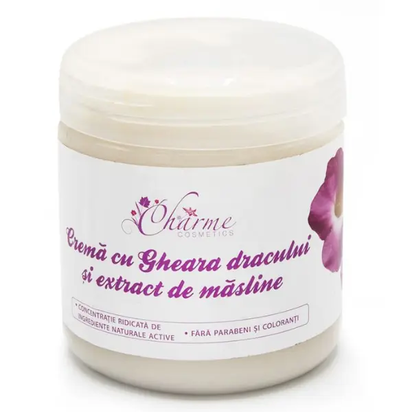 Crema cu Gheara Dracului si Extract Masline, Charme Cosmetics | 250 ml