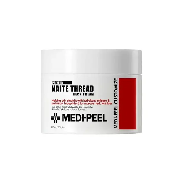 Cremă cu peptide pentru gât și decolteu, Collagen Naite Thread Neck Cream Premium 3.0, Medi-Peel, 100ml