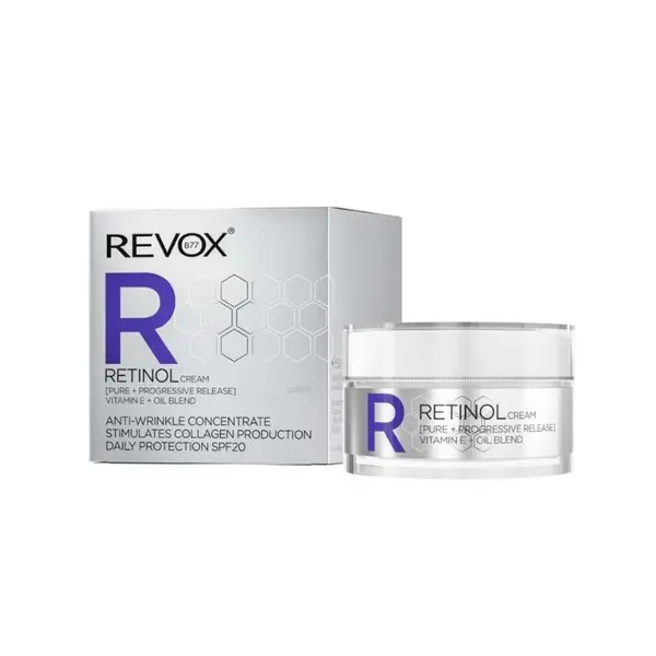 Crema cu Retinol SPF20, 50 ml, Revox