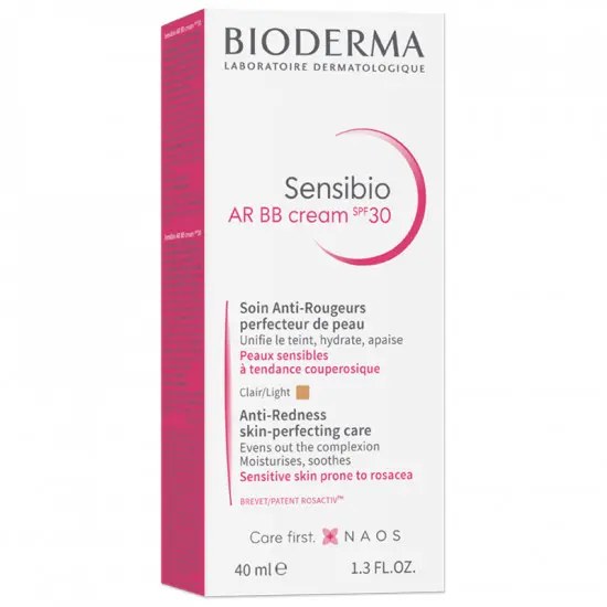 Crema cu SPF 30 Sensibio AR BB, 40 ml, Bioderma