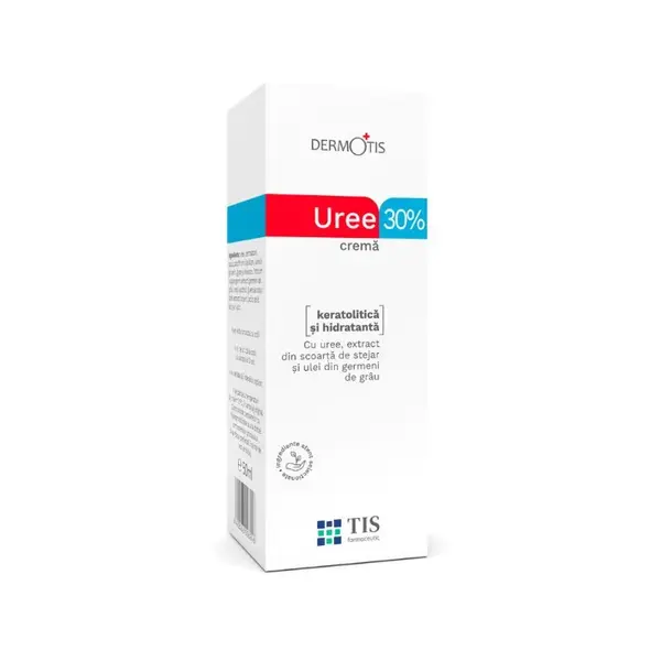 Crema cu Uree 30% DermoTis, 50 ml, Tis Farmaceutic