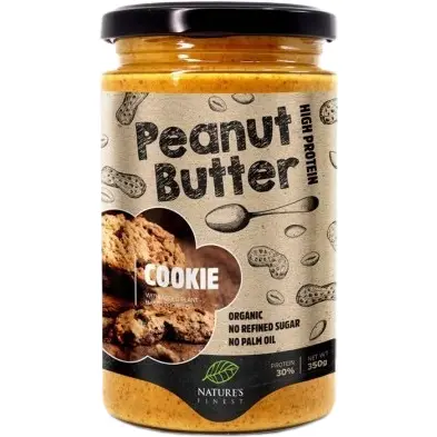 Crema de Arahide cu Biscuiti fara Zahar Adaugat Ecologica/Bio 350g