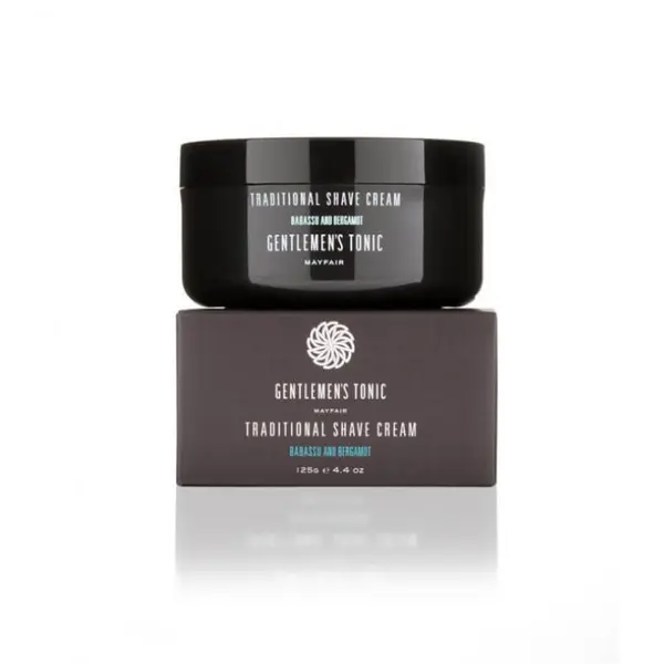 Crema de barbierit traditionala Babassu&Bergamot, 125ml, Gentlemen's Tonic
