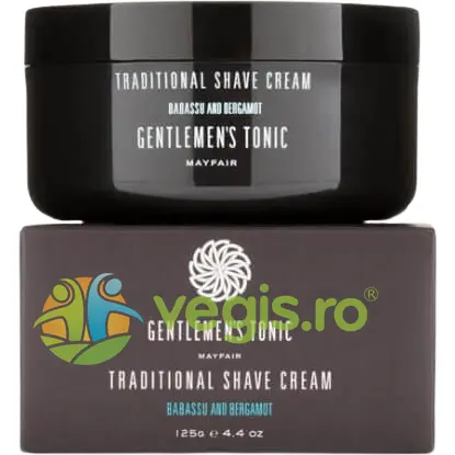Crema de Barbierit Traditionala cu Ulei de Babassu si Bergamota 125ml