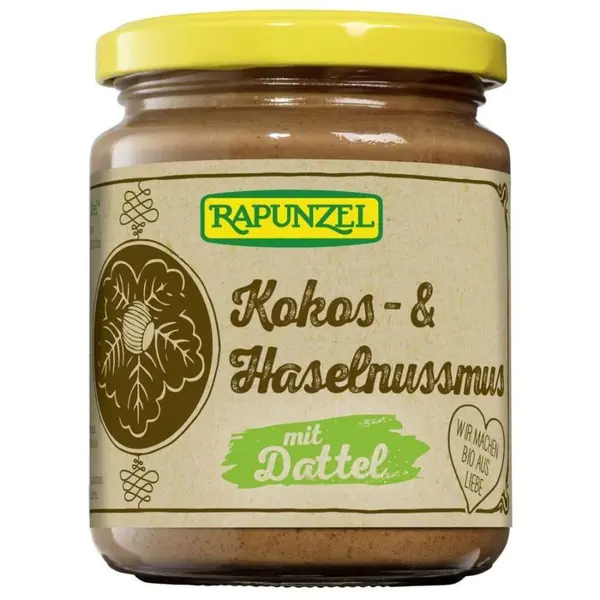 Crema de cocos alune si curmale, eco - 250 g