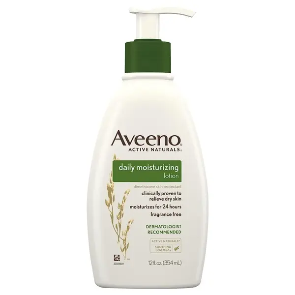 Crema de Corp, Aveeno, Daily Moisturizing, Hidratare Intensa, pentru Pielea Uscata, cu Extract din Ovaz, 354ml