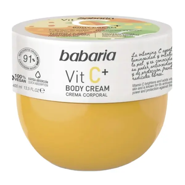 Crema de corp cu Vitamina C, 400 ml, Babaria