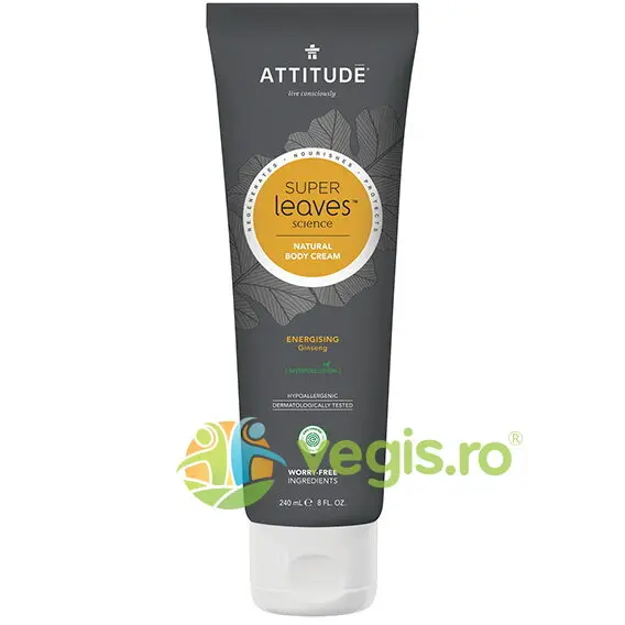 Crema de Corp Energizanta pentru Barbati Super Leaves 240ml