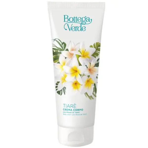 Crema de corp hidratanta cu ulei de monoi Tiare, 200ml, Bottega Verde