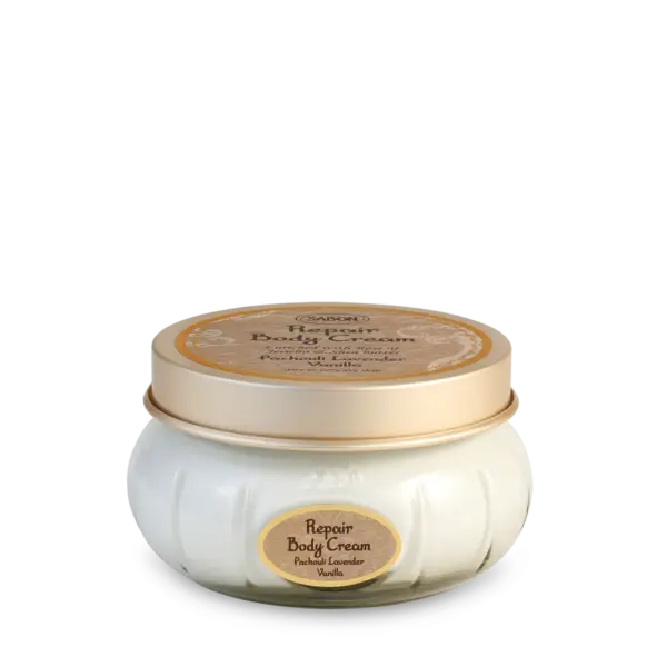 Crema de corp Patchouli Lavander Vanilla, 200ml, Sabon