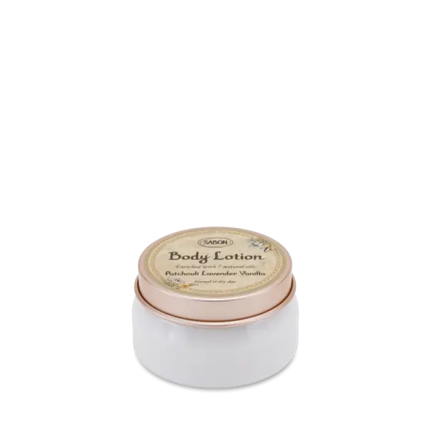 Crema de corp Patchouli Lavender Vanilla, 140ml, Sabon