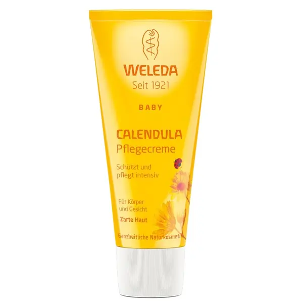 Crema de Corp, Weleda, Baby, cu Galbenele, Hidratare Intensiva, 75ml