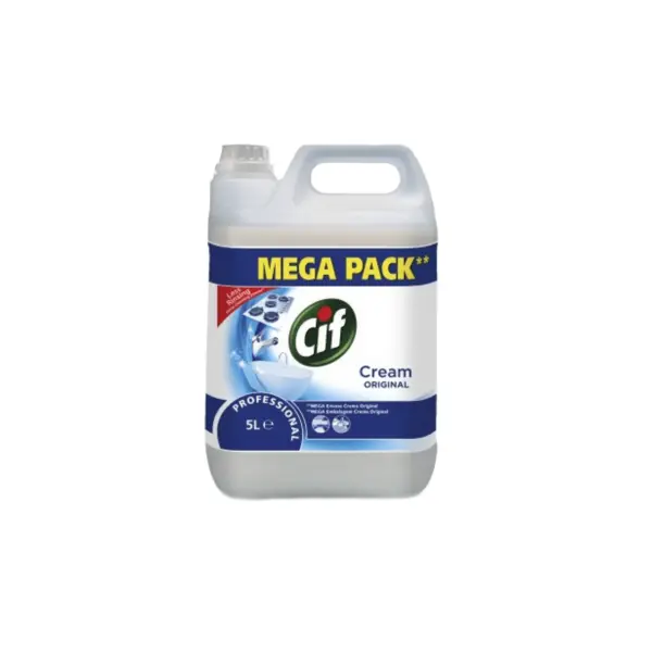 Crema de curatat profesionala non abraziva CIF W2467 5L Crema de curatat CIF 5L W2467