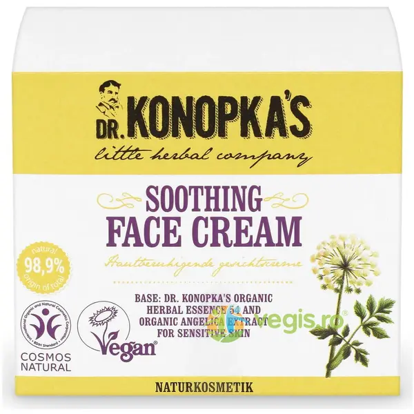 Crema de Fata Anti-Iritatii pentru Ten Sensibil 50ml