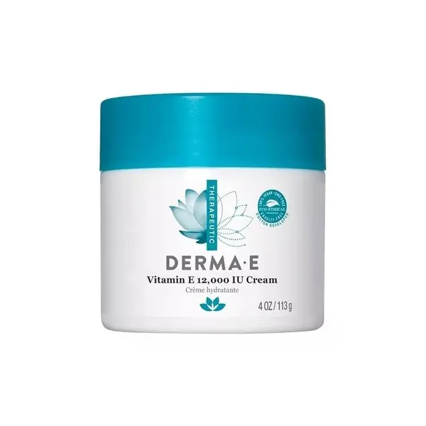 Crema de Fata, Derma-E, Calmeaza si Hidrateaza Pielea Uscata si Sensibila cu Vitamina E 12.000 UI, 113gr