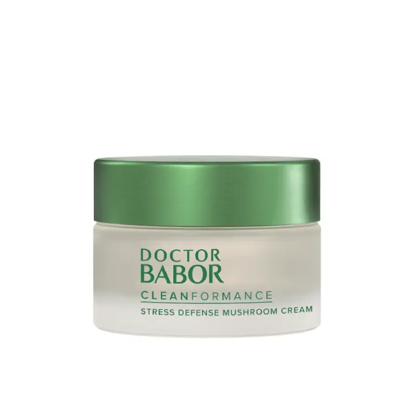 Crema de fata Doctor Babor Cleanformance Stress Defense Mushroom Cream 15ml