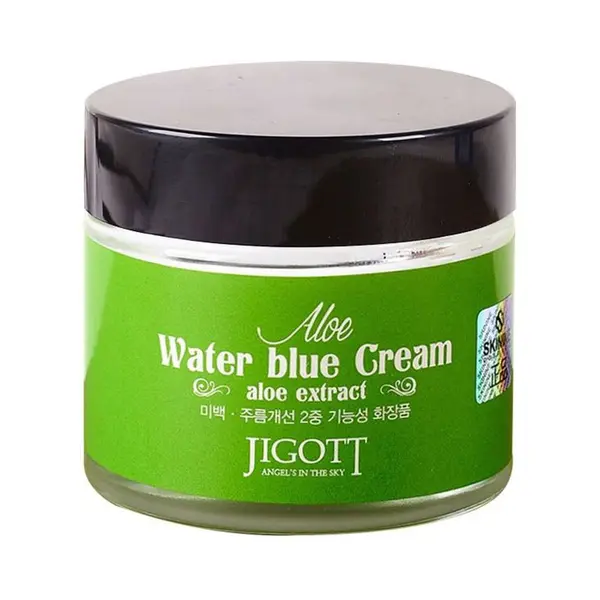 Crema de fata hidratanta Aloe Water Blue Cream 70 ml - Jigott
