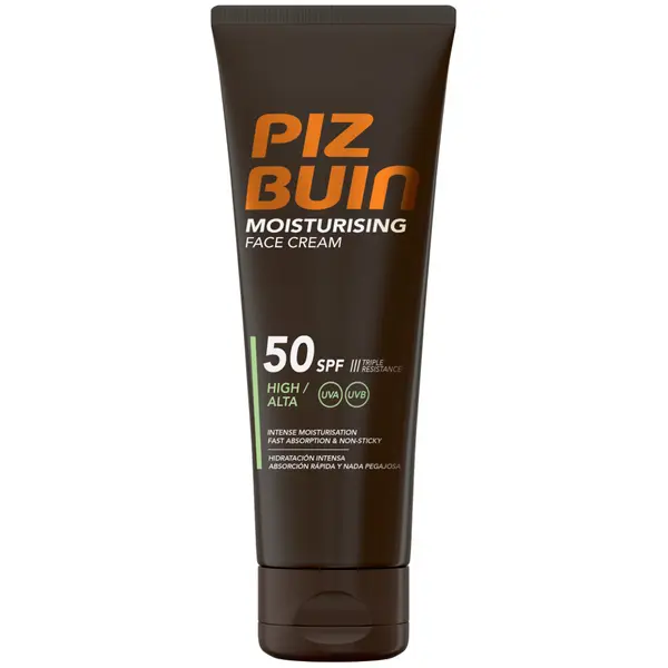 Crema de fata hidratanta cu SPF 50, 50ml, Piz Buin