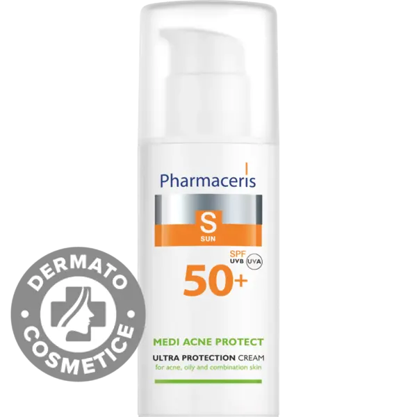 Crema de fata Medi Acne Protect SPF50+ S, 50ml, Pharmaceris