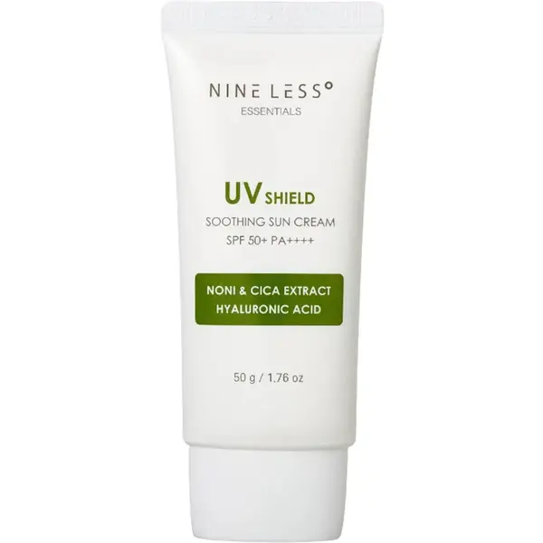 Crema de fata SPF 50+ PA++++ Essentials, 50g, Nine Less